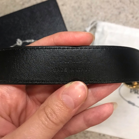 ❗️SOLD❗️Prada Saffiano belt 🖤 - Picture 10 of 17